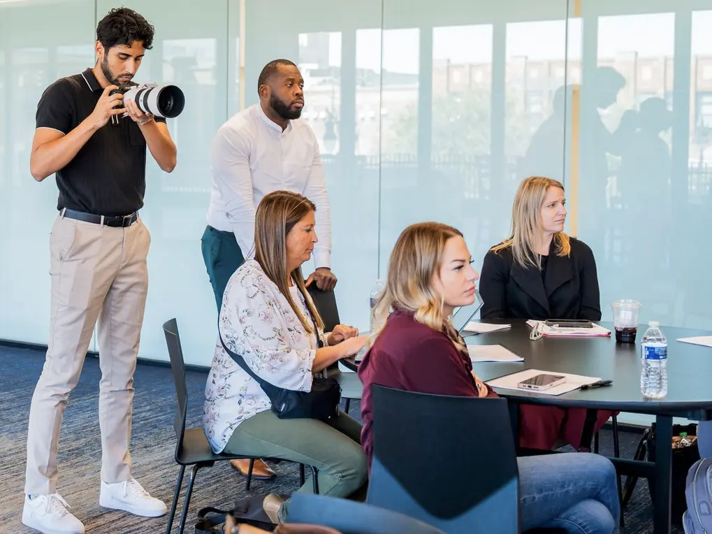 Behind the scenes production